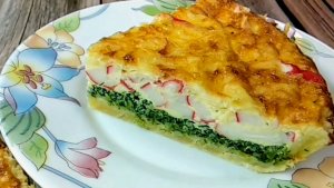 Пирог БАРОН теплый и холодный одинаково вкусен. Рецепт пирога на скорую руку.