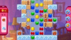 HomeScapes Level 861 no boosters (22 moves)