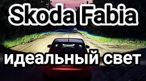 Skoda Fabia рестайлинг. Установка топовых bi-led линз.