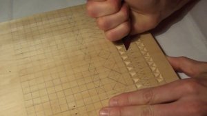 Геометрическая резьба по дереву. Урок 2 (geometric wood carving)