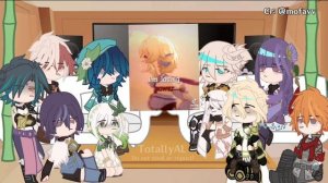 Genshin Impact characters react to the Traveler l Aether l Part 1/? | M!traveler l ? l