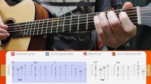 Как играть красивый вальс из аниме Ходячий замок на гитаре. Разбор для новичков