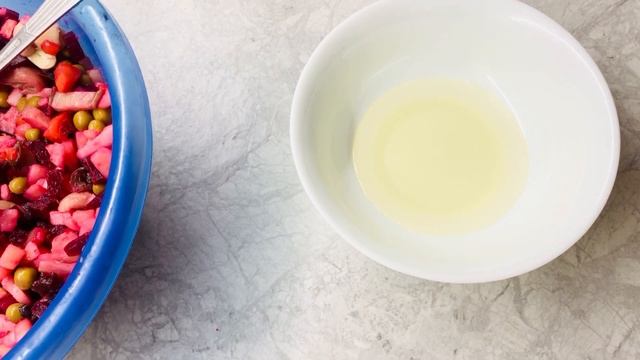 Винегрет “Королевский “ Очень вкусный и необычный.