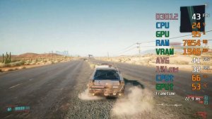Radeon Vega 7 Graphics -- AMD Ryzen 5 5600G -- Cyberpunk 2077 FPS Test