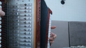 Разбор с цифрами песни "Туман"(Сектор Газа)на гармони.