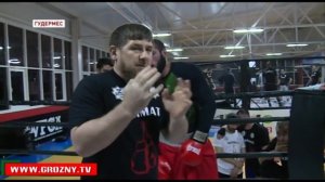 Рамзан Кадыров вместе с Чагаевым принял участие в тренировках клуба «Ахмат»