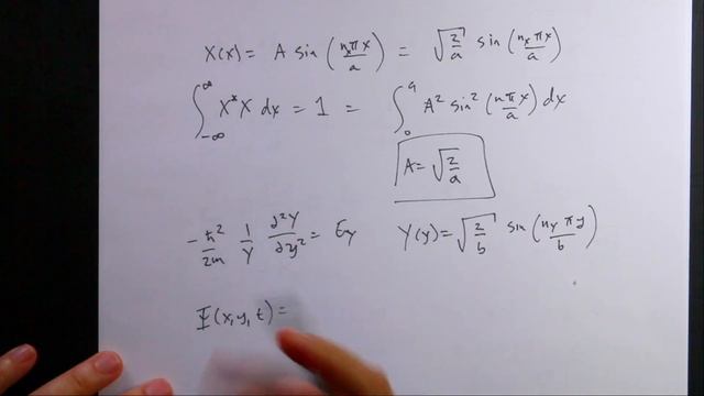 Quantum Mechanics: Particle in an Infinite 2D Square Well смотреть онлайн