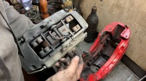 Touareg ставим тормоза побольше 1LT, 1LU и 2ED