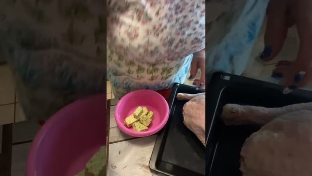 Рождество. Рыбные бутерброды. Индейка в духовке . смотреть онлайн