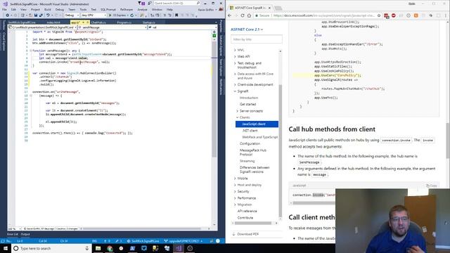 Updating our SignalR Presentation смотреть онлайн