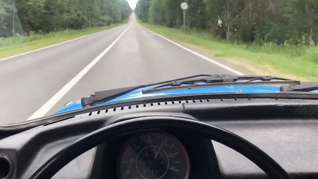 Путешествие на автомобиле VW 1303 из Кирова в Нижний Новгород. смотреть онлайн