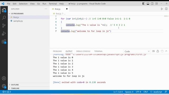 Iterative Statements in JavaScript | For, While, and Do while loop in JavaScript