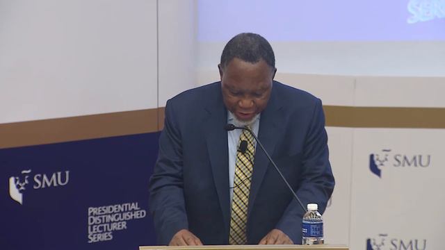 SMU PDLS: Mr Kgalema Motlanthe (Part 1) | Lecture on 31 Oct 2017