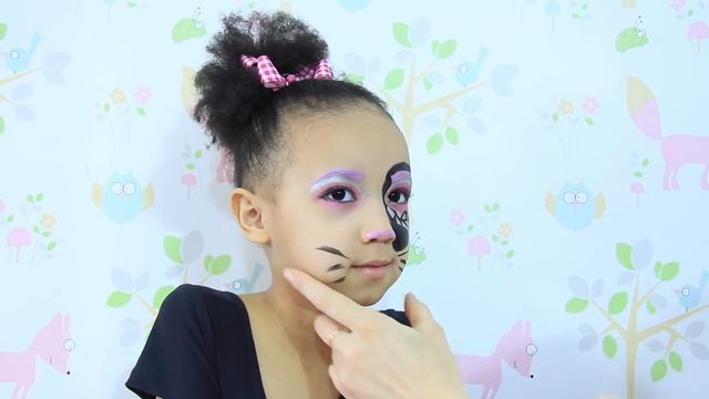 КЭТТИ НУАР макияж для косплея или на ХеллуинCatty Noir Makeup Tutorial смотреть онлайн