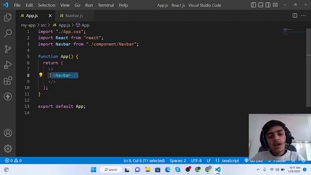 How to Add and use props in React js || React js Tutorial #ep08 смотреть онлайн