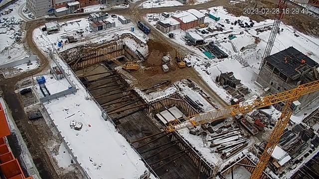 ПИК Кольская 8 ( камера 1 ) таймлапс с 25-02-2023 по 03-03-2023 смотреть онлайн