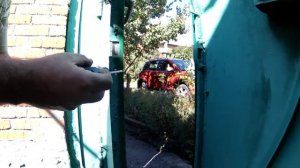 Обратный процесс. Подбираем замок по готовым отверствиям. Почему так делаем?