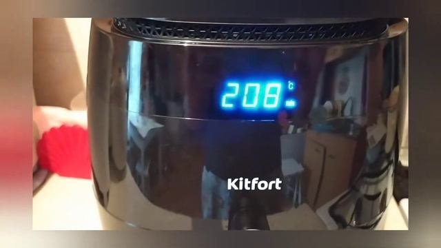 Обзор аэрогриль #kitfort 2202 готовим#картофельфри#бытоваятехникакитфорт#аэрогрилькитфорт#китфорт