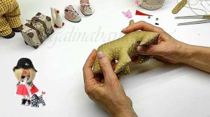 Как сшить собачку из ткани