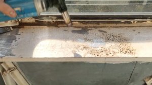 How to easily remove paint from metal. Как легко удалить краску с металла.