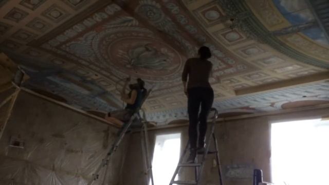 Роспись потолка смотреть онлайн