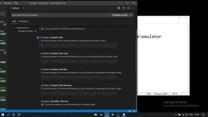 Easiest way to open Android Emulator in Visual Studio Code