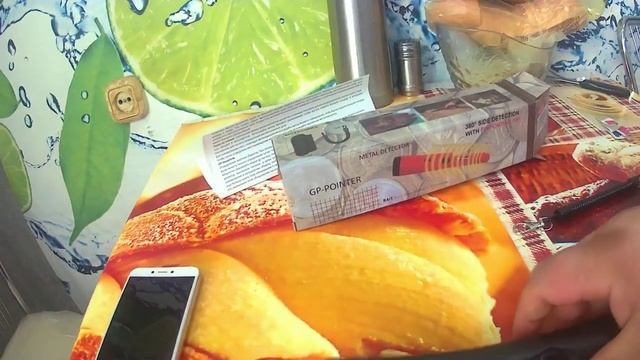 ПИНПОИНТЕР. МЕТАЛЛОИСКАТЕЛЬ GP-Pointer MD700. СБОРКА И ПРОВЕРКА НА МЕТАЛЛ.