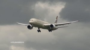 ✈В Москву прилетел самый длинный Dreamliner - Boeing 787-10 Etihad Airways / Домодедово 2020