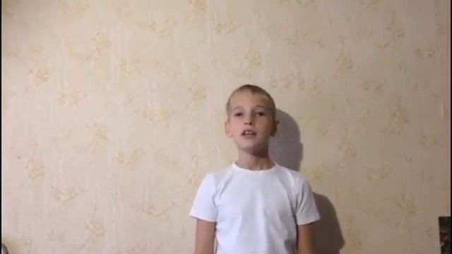 Дмитрий Заикин из Новоалександровска читает стихотворение «Отважный полицейский»