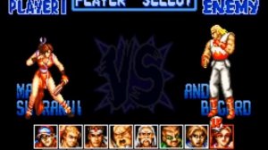 Fatal Fury Special Snes Character Select