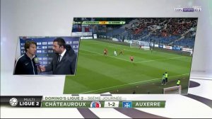 Châteauroux-Auxerre les3 buts