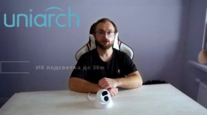 Видеообзор камеры Uniarch IPC-T122-APF28 2.8mm