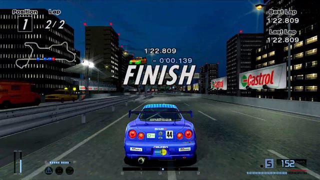 Gran Turismo 4 - Nissan FALKEN GT-R Race Car '04 (4K 60fps Gameplay) смотреть онлайн