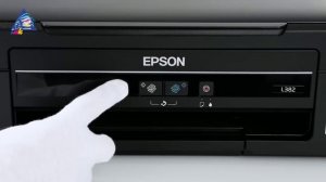 Epson L382 - заправка и первый запуск