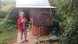 Домик для колодца. Доставка домика 3.2 в Тульскую область 8968 853 43 .59