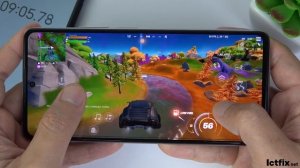 Xiaomi 11T 5G test game Fortnite Mobile | Dimensity 1200, 120Hz Display