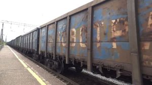 Электровозы ВЛ80С-2004 + ВЛ80С-1036 и ВЛ80С-1610/1659 + ВЛ80С-1063/1569 с грузовыми поездами