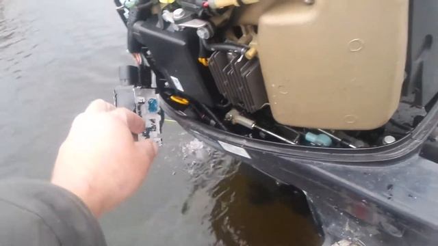 Mercury  60. Восстановление ЭБУ после 15 часов в воде.