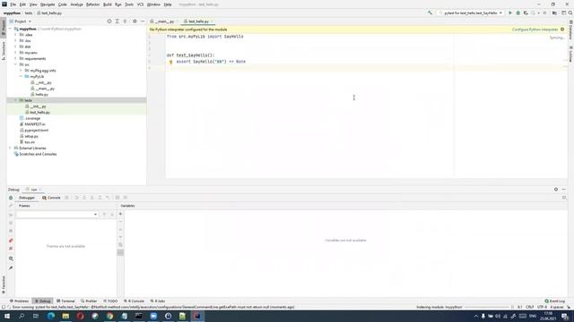 3. Открываем python проект в Intellij IDEA (Open python project in Intellij IDEA).