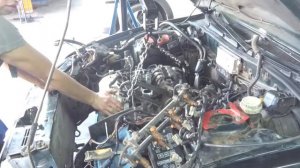 Снятие мотора 6A13