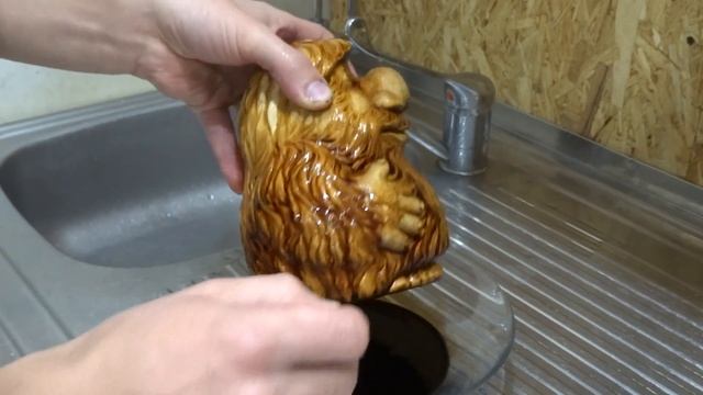 Резьба по дереву. Домовой. Морение - 1 этап смотреть онлайн