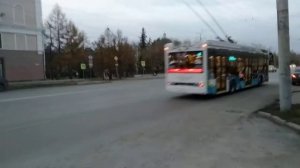 Новые троллейбусы Адмирал вышли на улицы Омска.