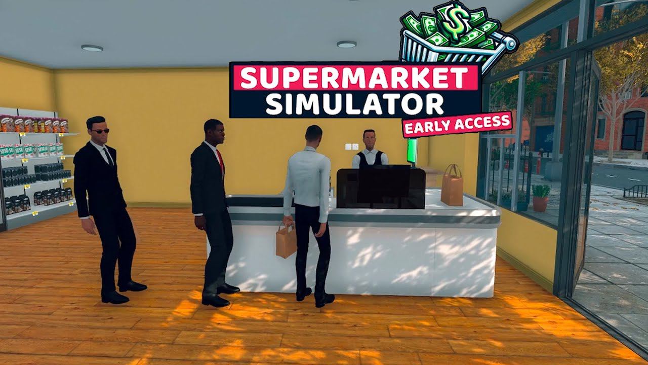 Наняли Василия ➟ Supermarket Simulator #6 Прохождение @KisxPlay