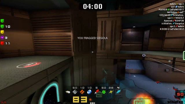 Warfork ffa gameplay 60FPS