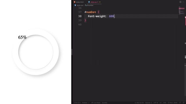 How To Make Circular Progress Bar | HTMl CSS JavaScript смотреть онлайн