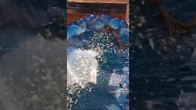 Сервировочный комплект «Голубая лагуна»