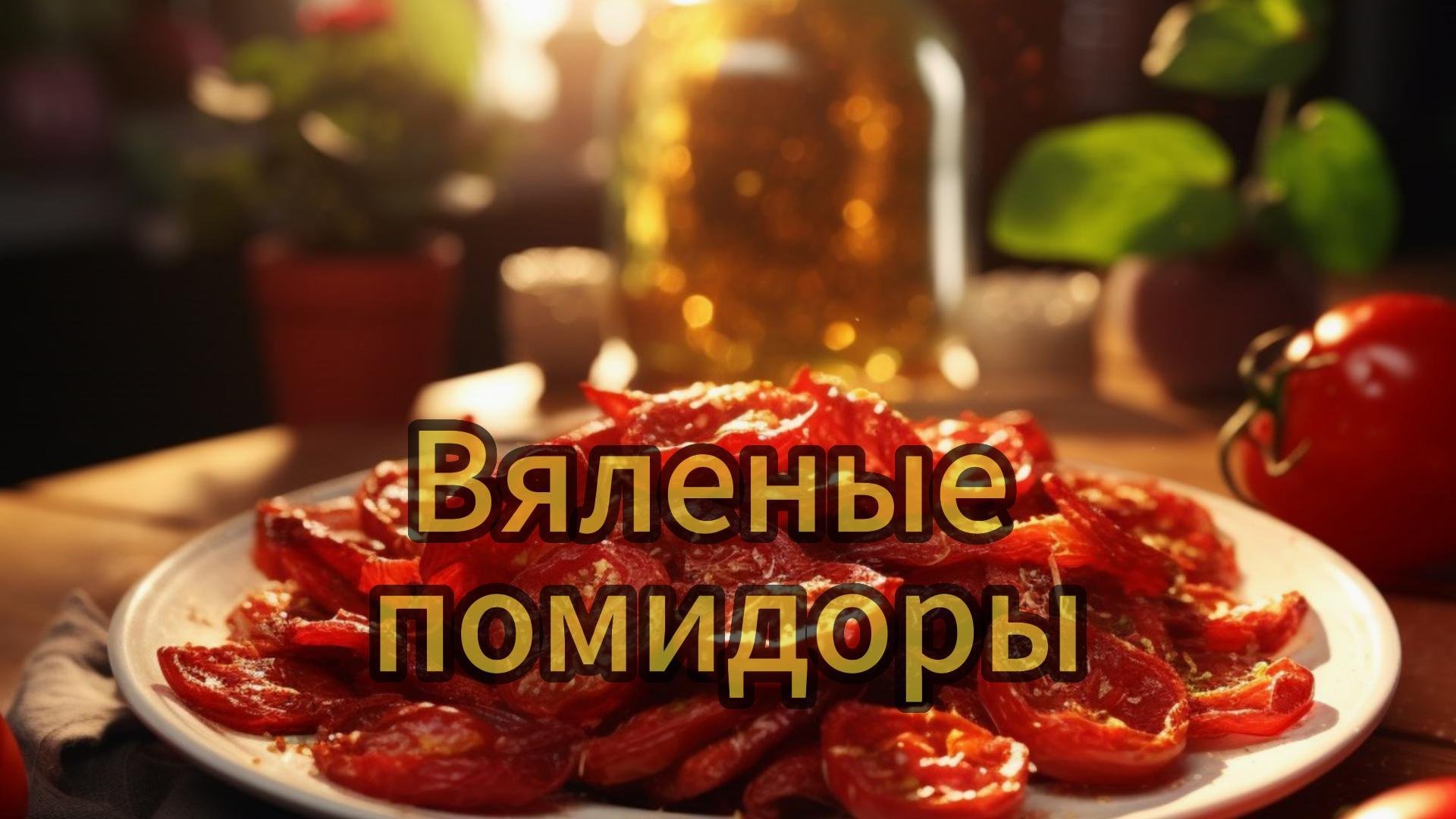 Вяленые помидоры