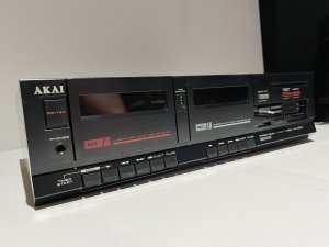 Дека AKAI STEREO С высокоскоростным ДУБЛИРОВАНИЕМ HX-A301W-ЯПОНИЯ-Годы выпуска1985-1987