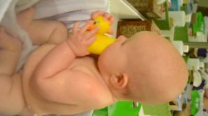 Rubber Ducky Bath Time