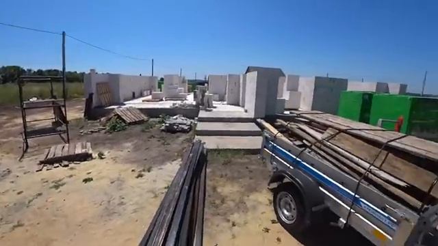 Собрали ПОДМОСТИ из ХЛАМА!ПОДСОБНИК ЗАПИЛ!
